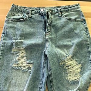 Distressed Jeans
